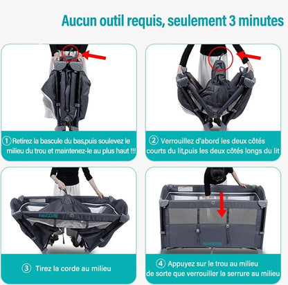 Berceau Lit Cododo pour Bébé - Mon Adorable Bébé