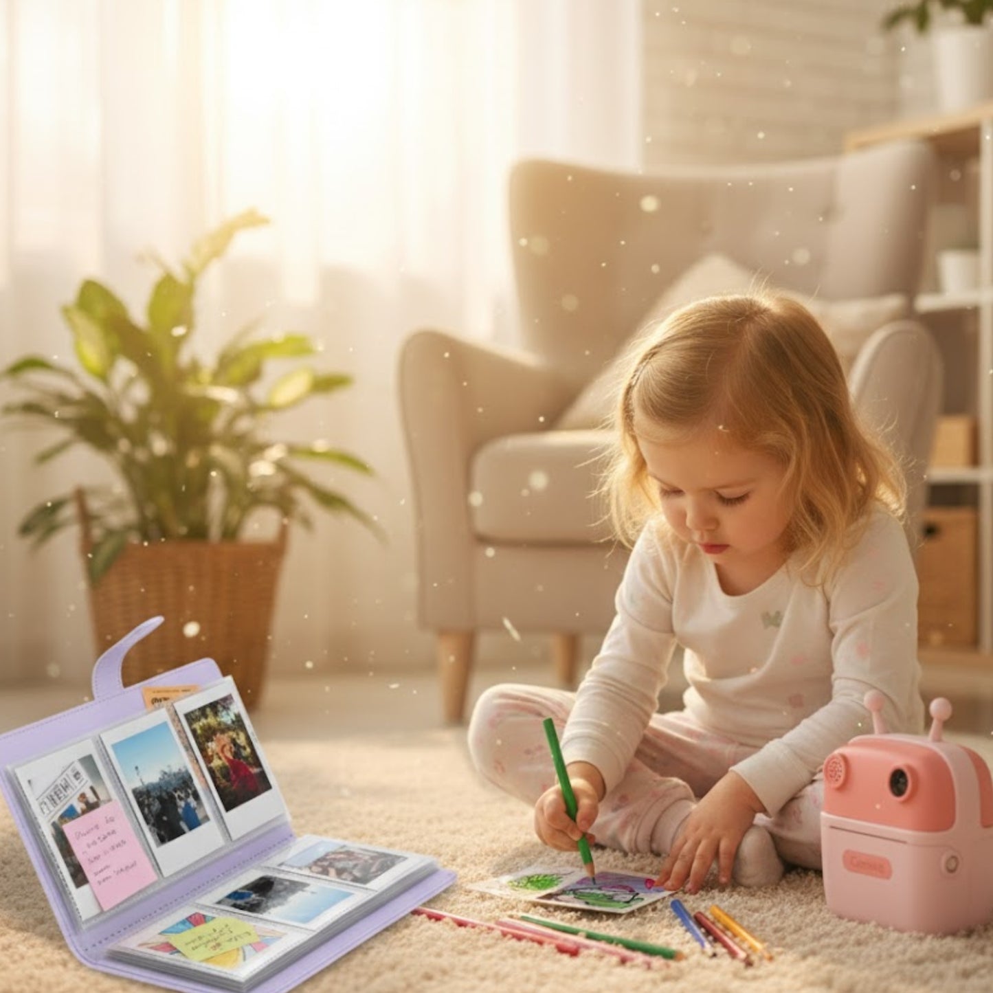 Album appareil photo enfant