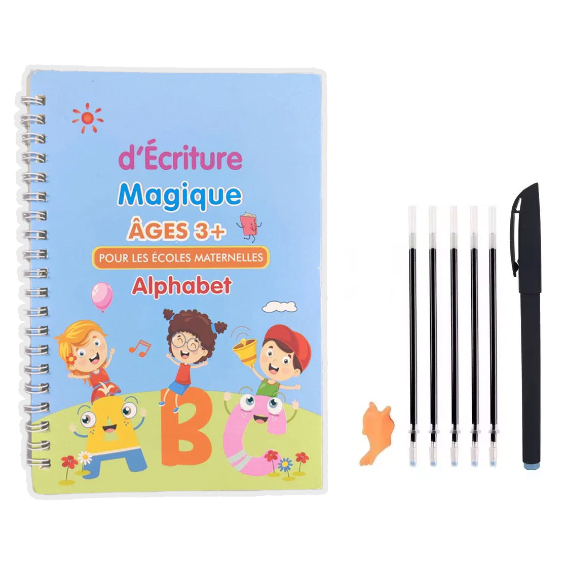 Cahier d'Ecriture Magique Réutilisable | MagicBook