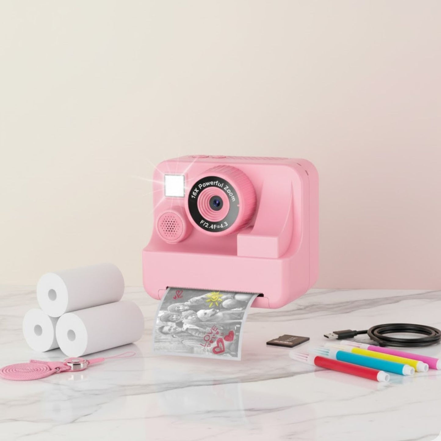 Appareil photo enfant instantané | QuickPic