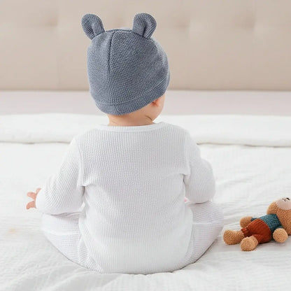 Barboteuse bébé à oreilles d'ours