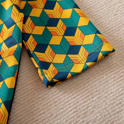 Barboteuse Tueur de Démons pour bébé Giyu couture