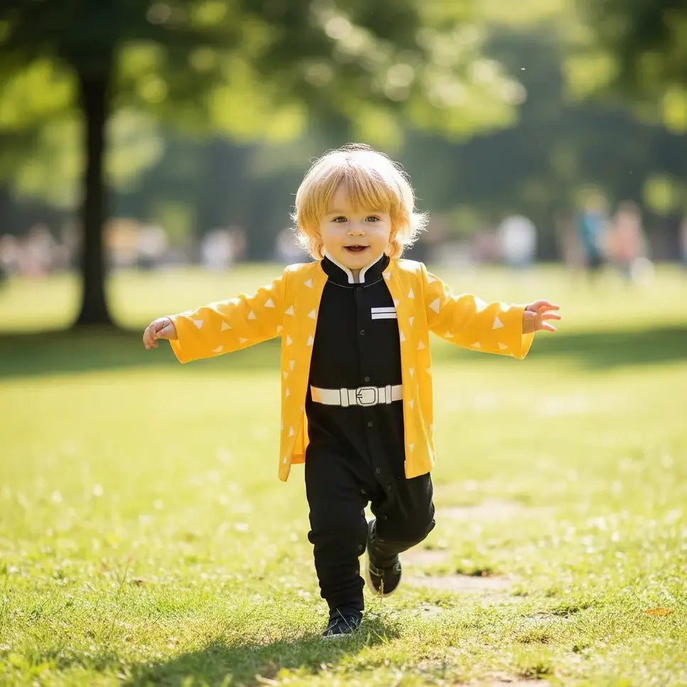 Barboteuse Tueur de Démons pour bébé Zenitsu
