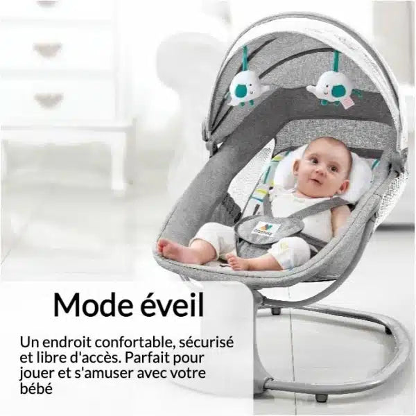 Berceau bébé portable électrique connecté | SweetBed