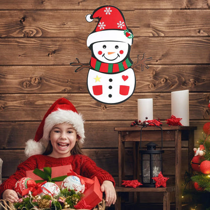 Bonhomme de Neige Montessori pour Enfants
