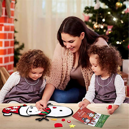 Bonhomme de Neige Montessori pour Enfants