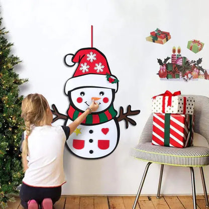 Bonhomme de Neige Montessori pour Enfants