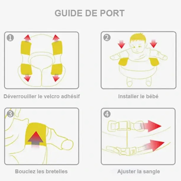 Bouée à motifs d'animaux guide de port