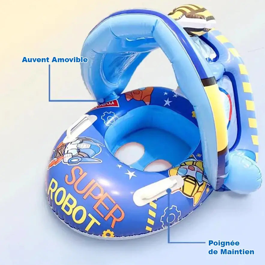 Bouée de natation gonflable en PVC pliable et portable avec caractéristiques de Bouée de natation gonflable en PVC pliable et portable avec caractéristiques de
