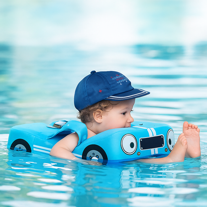 Bouee pour bebe en forme de voiture | FloatFleet