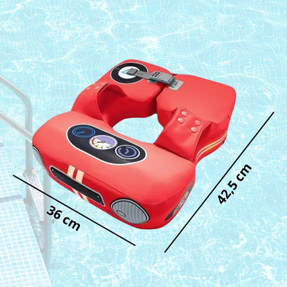 Bouee pour bebe en forme de voiture | FloatFleet