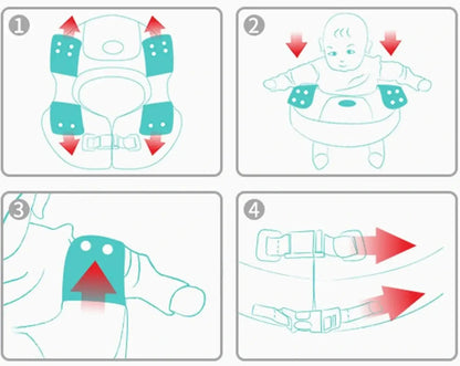 Bouee pour bebe en forme de voiture | FloatFleet