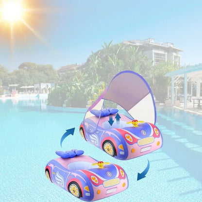 Bouée pour bébé voiture à ombrelle anti UV