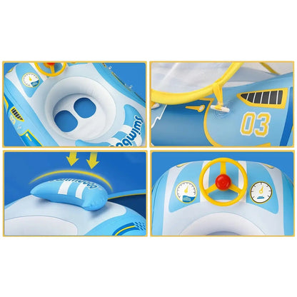Bouée pour bébé voiture à ombrelle détails