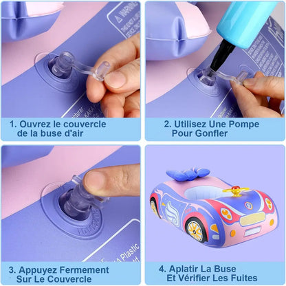 Bouée pour bébé voiture à ombrelle gonflage