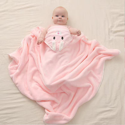 Cape de Bain Bébé à Motif d'animaux - Mon Adorable Bébé