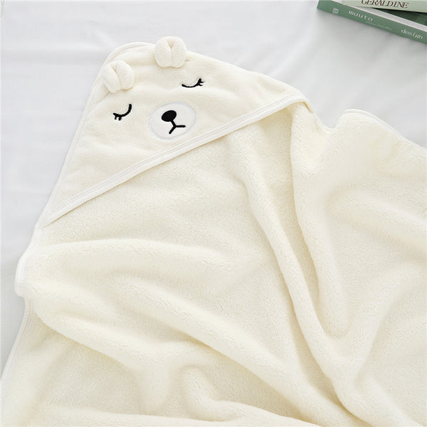 Cape de Bain Bébé à Motif d'animaux - Mon Adorable Bébé