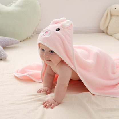 Cape de Bain Bébé à Motif d'animaux - Mon Adorable Bébé