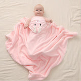 Cape de Bain Bébé à Motif d'animaux - Mon Adorable Bébé