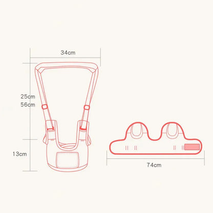 Ceinture de marche d'apprentissage pour bébé