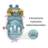 Chancelière en Doudoune pour Bébé - Mon Adorable Bébé