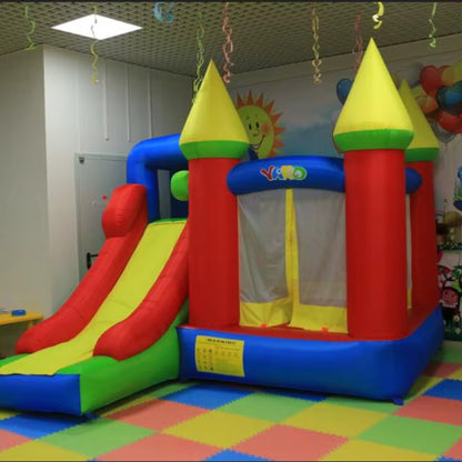 Chateau gonflable avec toboggan | SlipBounce