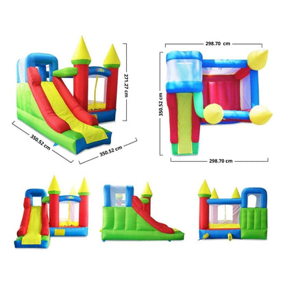 Chateau gonflable avec toboggan | SlipBounce