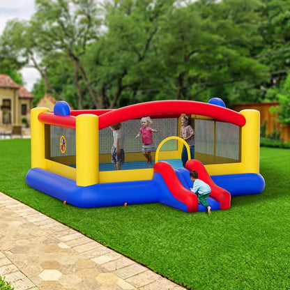 Chateau gonflable enfant à filet | PlayNet