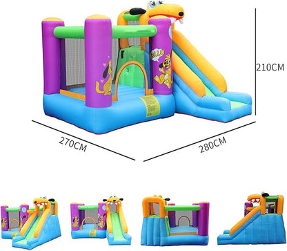 Chateau gonflable enfant à toboggan | FunSlip