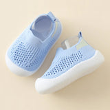 Chaussures Bébé en Maille Respirante Bleu - Mon Adorable Bébé