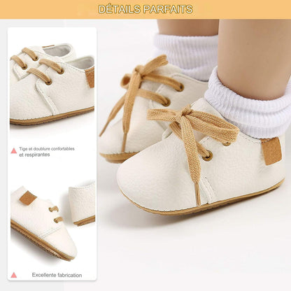 Chaussures en Cuir pour Bébé - Mon Adorable Bébé