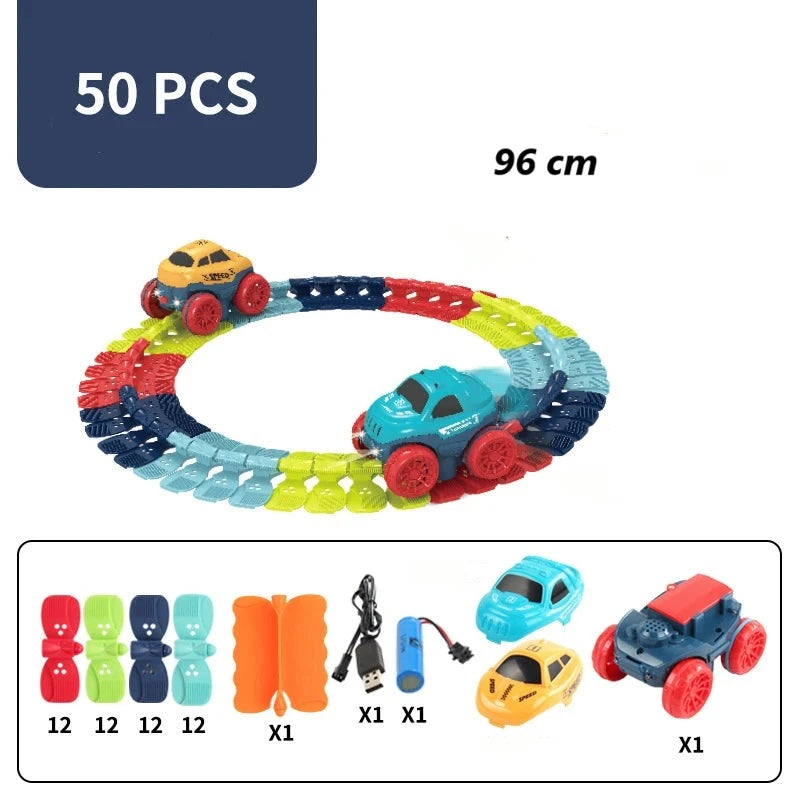 Circuit voiture enfant 50 pièces