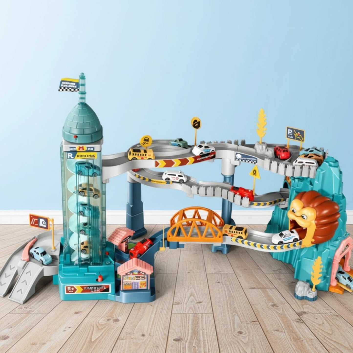 Circuit voiture electrique avec voitures lumineuses | GlowRace