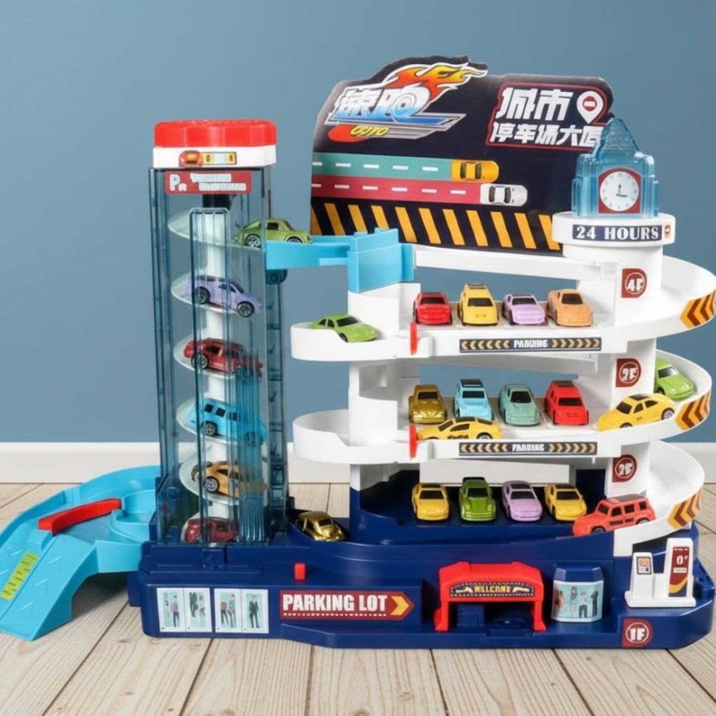 Circuit voiture electrique avec voitures lumineuses | GlowRace