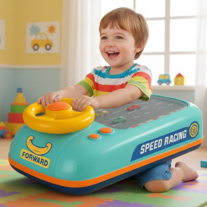 Circuit voiture enfant avec volant interactif | MiniDrive