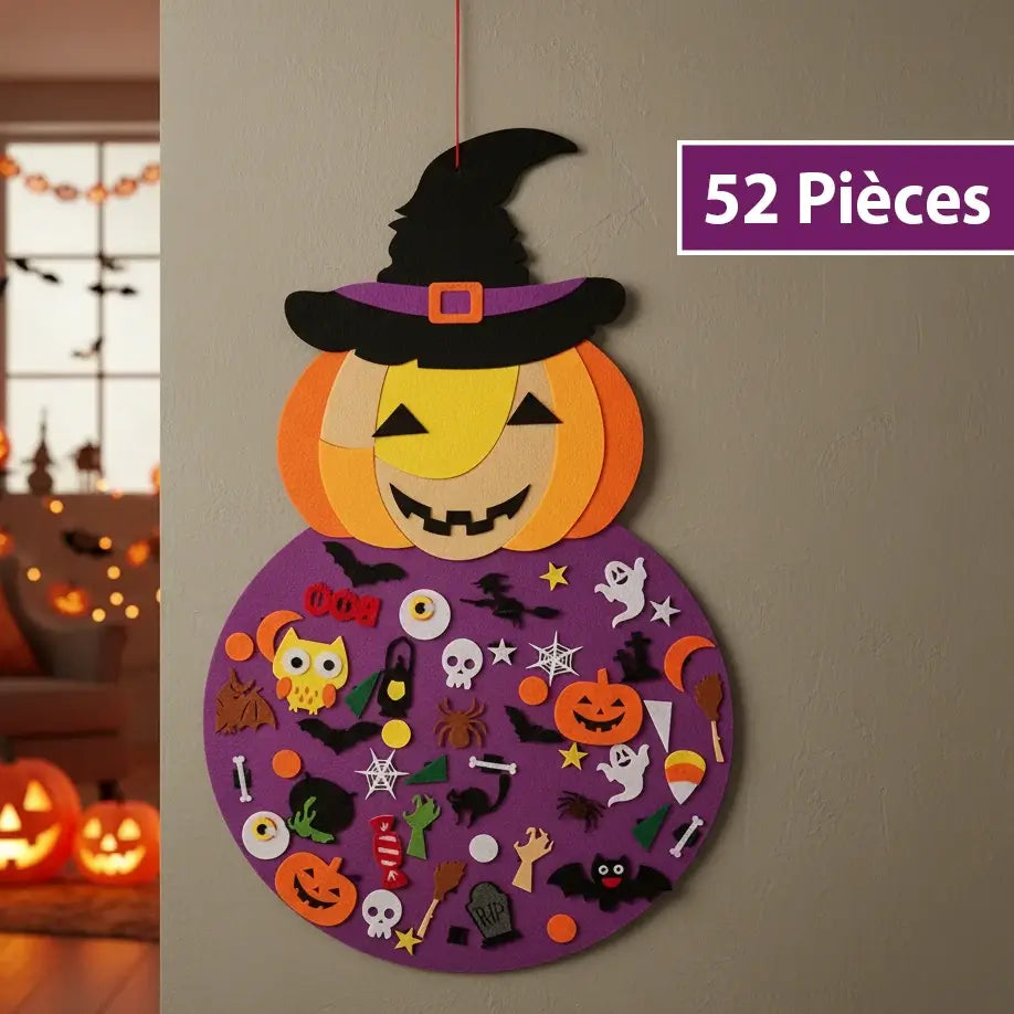 Citrouille d'Halloween Montessori | PumpkinPlay