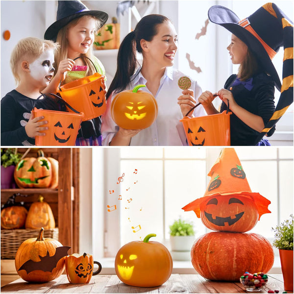 Citrouille Parlante Interactive pour Halloween - Mon Adorable Bébé