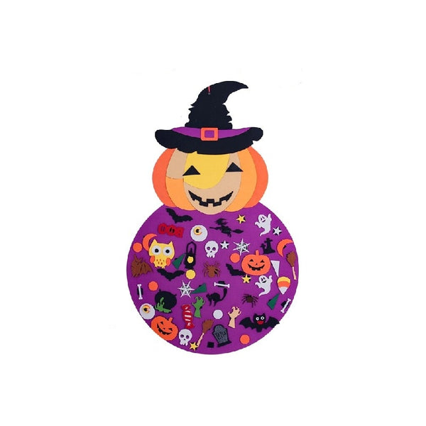 Citrouille d'Halloween Montessori pour Enfants Modèle 1 - Mon Adorable Bébé