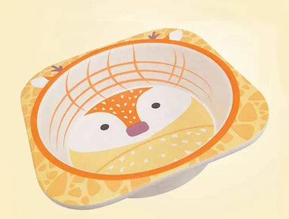Coffret Repas Bébé à Motifs d'Animaux - Mon Adorable Bébé