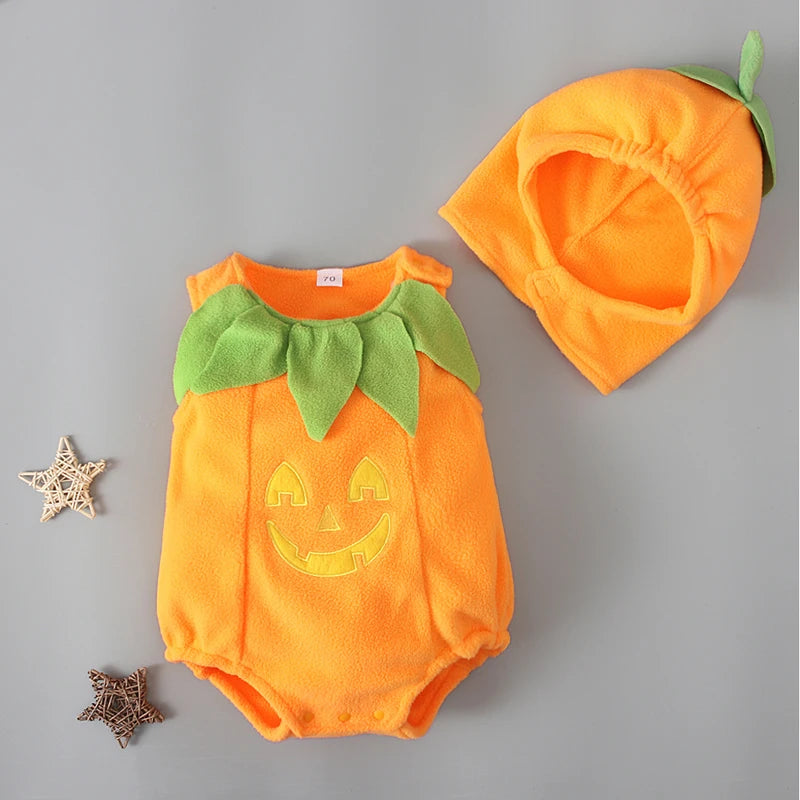 Deguisement Citrouille d'Halloween pour Bébé | PumpKid