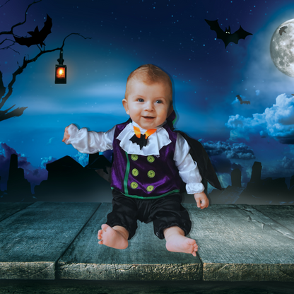 Costume de Vampire Chauve-Souris pour Bébé Garçon