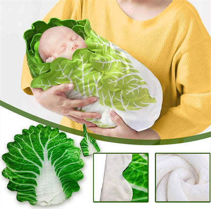 Couverture Bébé à Motif de Chou - Mon Adorable Bébé