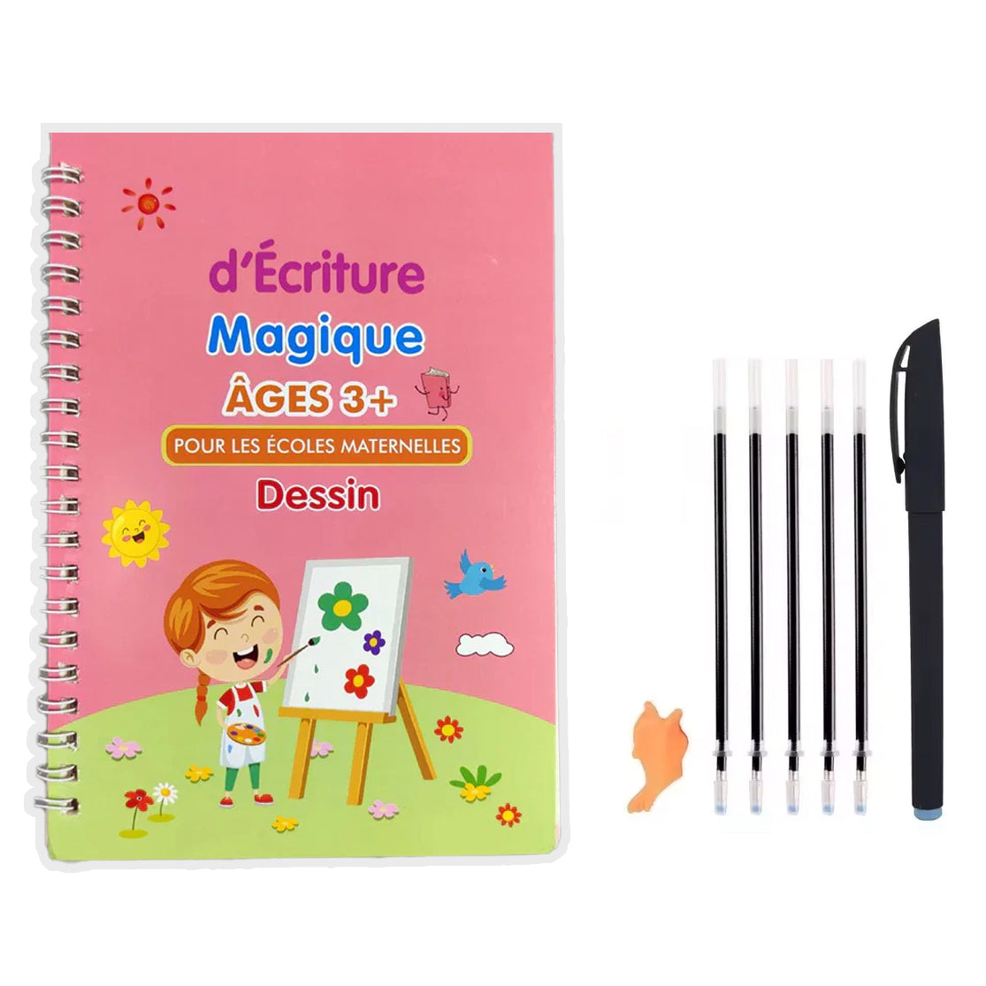 Cahier d'Ecriture Magique Réutilisable | MagicBook