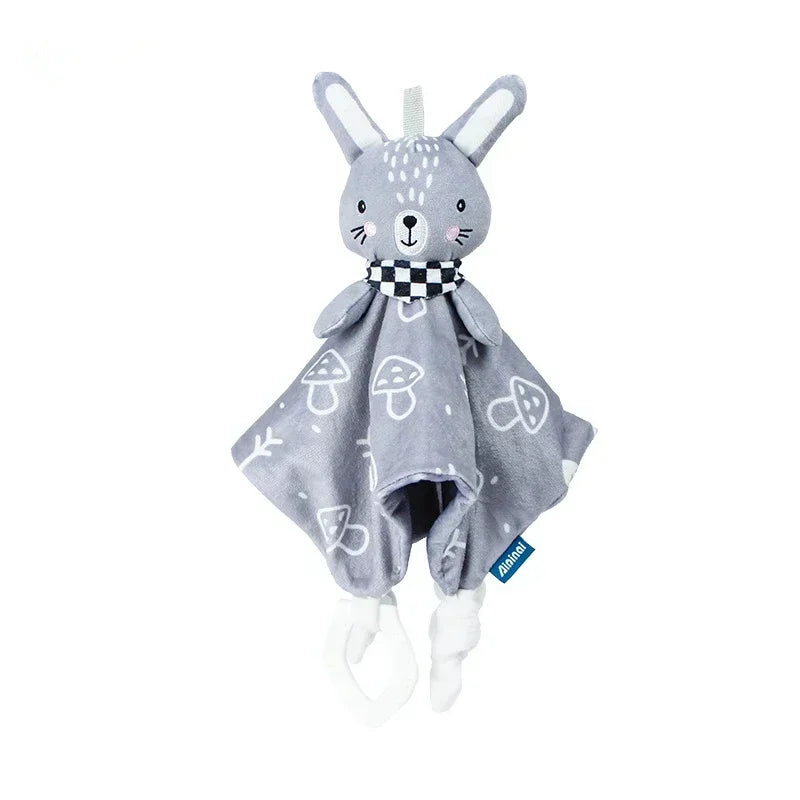 Doudou-bebe-d'animaux-en-peluche-lapin