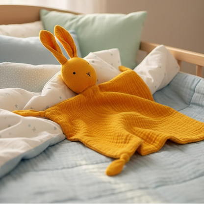 Doudou-lapin-jaune