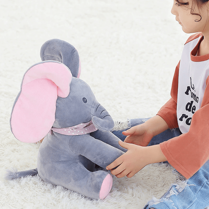 Peluche elephant top cache cache