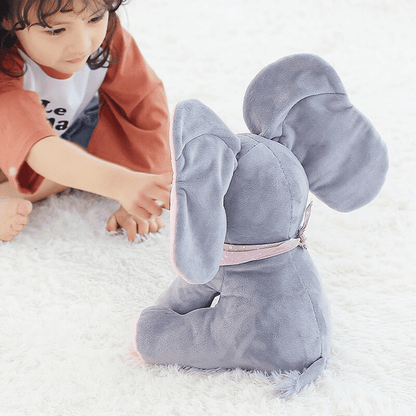 Éléphant Cache-Cache Musical aux Oreilles Magiques - Mon Adorable Bébé