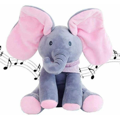 Éléphant Cache-Cache Musical aux Oreilles Magiques - Mon Adorable Bébé