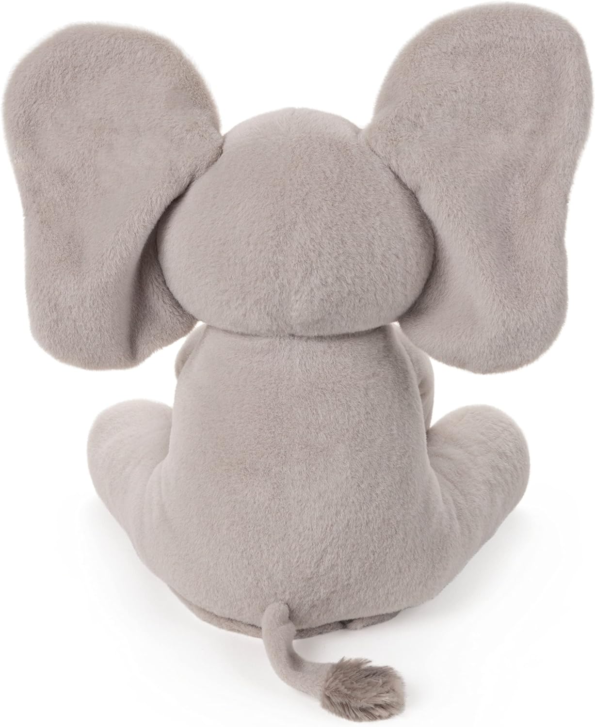 L'éléphant Mignon De Bébé Avec Le Battement Et Le Tronc D'oreilles