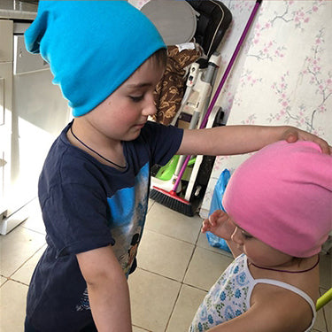 Ensemble bonnet et écharpe pour enfants